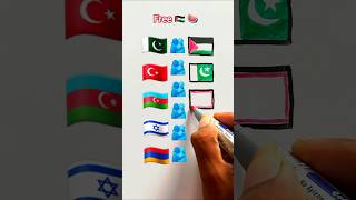 Free Palestine 🇵🇸  we love Palestine palestine israel pakistan turkey azerbaycan armenia [upl. by Delmer977]