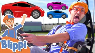 FAST CARS Song  BLIPPI Brand New Song  Educational Songs For Kids [upl. by Dixon759]