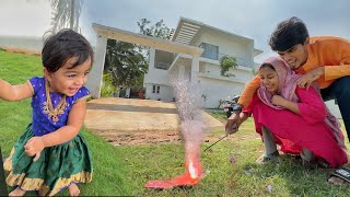 தீபாவளி CELEBRATION with FAMILY❤️ [upl. by Cissej]