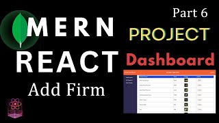 18 React Add Firm  MERN Project in Telugu [upl. by Deni]