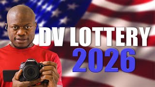 DV Lottery 2026 Registration Date amp Expert Tips for Success [upl. by Elberta660]