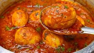 Egg Masala Curry May Ye Secret Ingredient Mix Kariye Aur Kamaal Dekhiye  Dhaba Style Egg Curry 🍛 [upl. by Ahsenyt323]