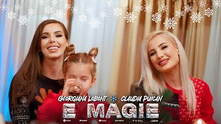 Georgiana Lobont si Claudia Puican ❄ E Magie 🎄 Cântec de Crăciun 🎄 [upl. by Amadas]