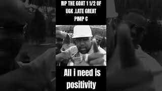 PIMP C speaker like a real one 💯 rap culture motivation [upl. by Salkcin52]