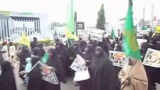 Quds Day in Zaria City Nigeria 20141435 [upl. by Nodnarbal913]