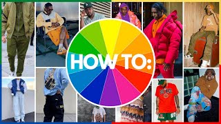 How to use the Color Wheel to Make Satisfying Outfits [upl. by Aloke876]