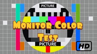 Monitor Color Test  1080p HD [upl. by Hyland]