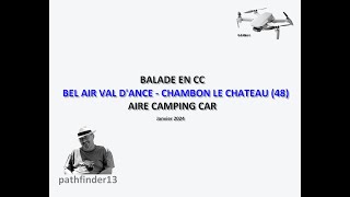 BALADE EN CC  BEL AIR VAL DANCE  JANVIER 2024 [upl. by Ydda]