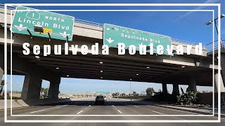 Driving on Sepulveda Boulevard in Los Angeles California [upl. by Judsen607]