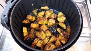 ABÓBORA ASSADA NA AIR FRYER  SAUDÁVEL E DELICIOSA [upl. by Burney872]