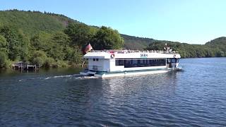 RurseeSchifffahrt in der Eifel  Impressionen Teil 8  Sommer 2017 [upl. by Deeraf]