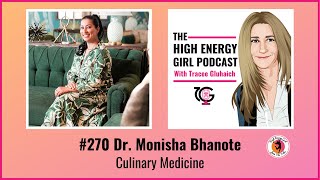 270 Dr Monisha Bhanote  Culinary Medicine [upl. by Jahdai361]