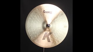 Zildjian 20quot K Crash Ride  2099g [upl. by Ainsley612]