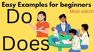 Do Does usage In Sentences With Easy ExamplesFor Beginners [upl. by Tilda]