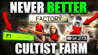 PVE CULTIST FACTORY IS INSANE NOW Escape From Tarkov PVE Event [upl. by Ebocaj]