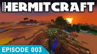 Hermitcraft IV 003  MESA BRIDGE  A Minecraft Lets Play [upl. by Cassondra]