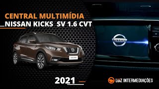 Central Multimídia  NISSAN KICKS SV 16 CVT 2021 [upl. by Aremihc]