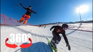 GLOBALink  Hit the virtual slopes with 360degree VR video [upl. by Burd]