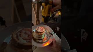 DeWALT DCE530 heat gun vs cinnamon rolls dewalt cooking survival pleasure diy stainlesssteel [upl. by Painter]