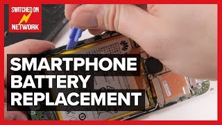 How To Replace A quotNonRemovablequot Smartphone Battery Huawei Google Nexus 6P [upl. by Enrobyalc]