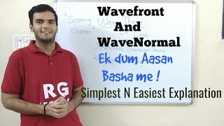 What is Wavefront In Hindi Easy Explanation wavefrontinhindi wavenornmal [upl. by Byrle689]