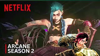 Arcane  Season 2 Series Trailer  Come Play  Netflix  W Ruler [upl. by Yentirb135]