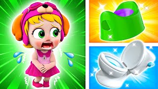 Go To The Potty Baby  Potty Training Song  Funny Baby Songs  Nursery Rhymes amp Kids Songs [upl. by Adev]