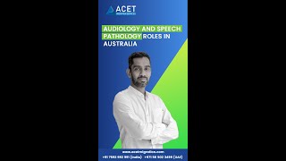 Opportunities in the occupational categories of Audiology and Speech Pathology in Australia [upl. by Notyalk]