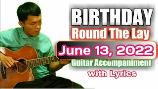 BIRTHDAY Song ROUND THE LAY Minus One Mananita Song with Lyrics  Happy Birthday Song Acoustic [upl. by Amees]