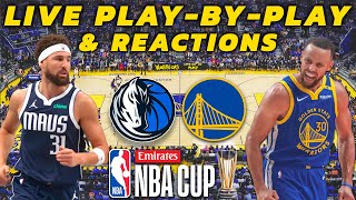 Dallas Mavericks vs Golden State Warriors  Live PlayByPlay amp Reactions [upl. by Ylrebma]