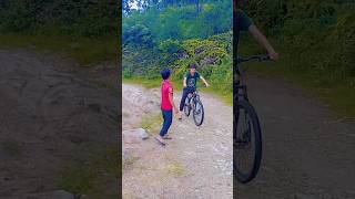 without hand cycling challenge shorts viralvideo riding trending ytshorts [upl. by Thomasin]