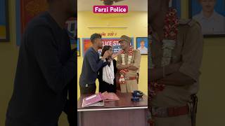 Farzi police bn gya comedy trendingshorts funny police realty comedy sabirqureshi tigeryadav [upl. by Vookles]