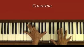 Cavatina Deer Hunter Theme Piano Cover with Tutorial [upl. by Rothberg]