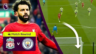 Liverpool vs Man City  Alisson Assists amp Salah Scores  Premier League Highlights [upl. by Tessi]