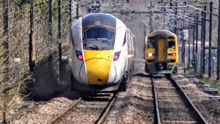 Trains at Apperley Bridge  28032019 [upl. by Cykana]