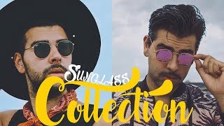 SUNGLASS COLLECTION Mens Sunglass Trends 2017 [upl. by Ahsila]