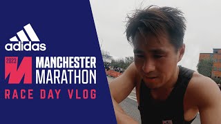 Manchester Marathon 2023  Race Day Vlog [upl. by Retha]