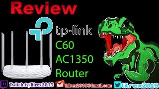 TP Link AC1350 C60 Router Review [upl. by Eiramlehcar]