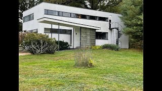 Gropius House Lincoln MA The Bauhaus Rules  History Bites New England [upl. by Annoik]