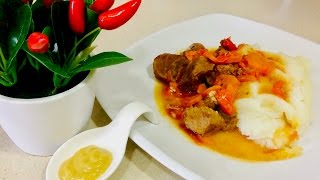 Потрясающий рецепт из мяса которые можно готовить хоть каждый день ГуляшГуляш рецептымяса [upl. by Secnarfyram]