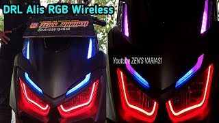 PASANG ALIS VARIO 160❗Riview alis rgb di vario 160 terbaru 2022 [upl. by Eneres103]