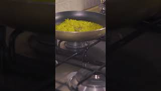 RISOTTO ALLO ZAFFERANO  primo piatto vegano netrafood shorts asmr vegan [upl. by Enahs569]