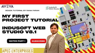 Indusoft web studio 81 Tutorial  My First Project Part 1  IWS81 [upl. by Gerhard]