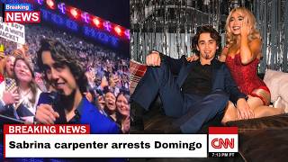 Fans Scream as Sabrina Carpenter ‘Arrests’ Domingo—The Tension Is Real [upl. by Chaille185]