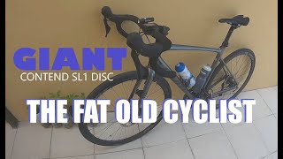 Bike Check  Giant Contend SL1 Disc  Vertu Saddle Review  English and Tagalog [upl. by Ennelram]