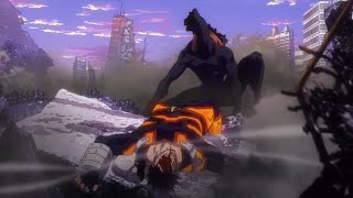 Endeavor vs Nomu Full Fight My Hero Academia season 4  English Sub [upl. by Eudocia]