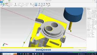 Modul CAM Lomba Ketrampilan Siswa LKS SMK CNC Milling [upl. by Amalberga180]