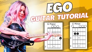 Ego Halsey Guitar Tutorial [upl. by Wildee913]