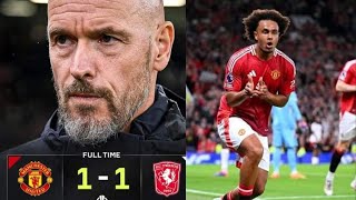 Manchester United Vs Twente 1  1 match highlights [upl. by Latoya]