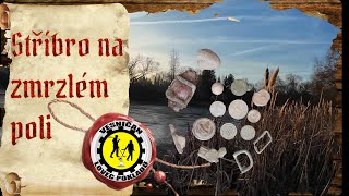 Stříbrné předvánoční hledání vesničan lovecpokladu detektorkovu detectormetal detecting [upl. by Jannelle]